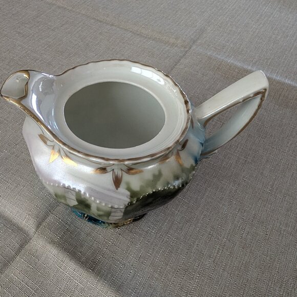 Unique JPSV 5" Vintage Handpainted Teapot - Picture 4 of 6